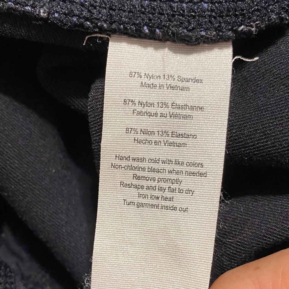 Alo Yoga Stylish Blue Leggings Size S